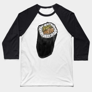 Sushi Roll - watercolour Baseball T-Shirt